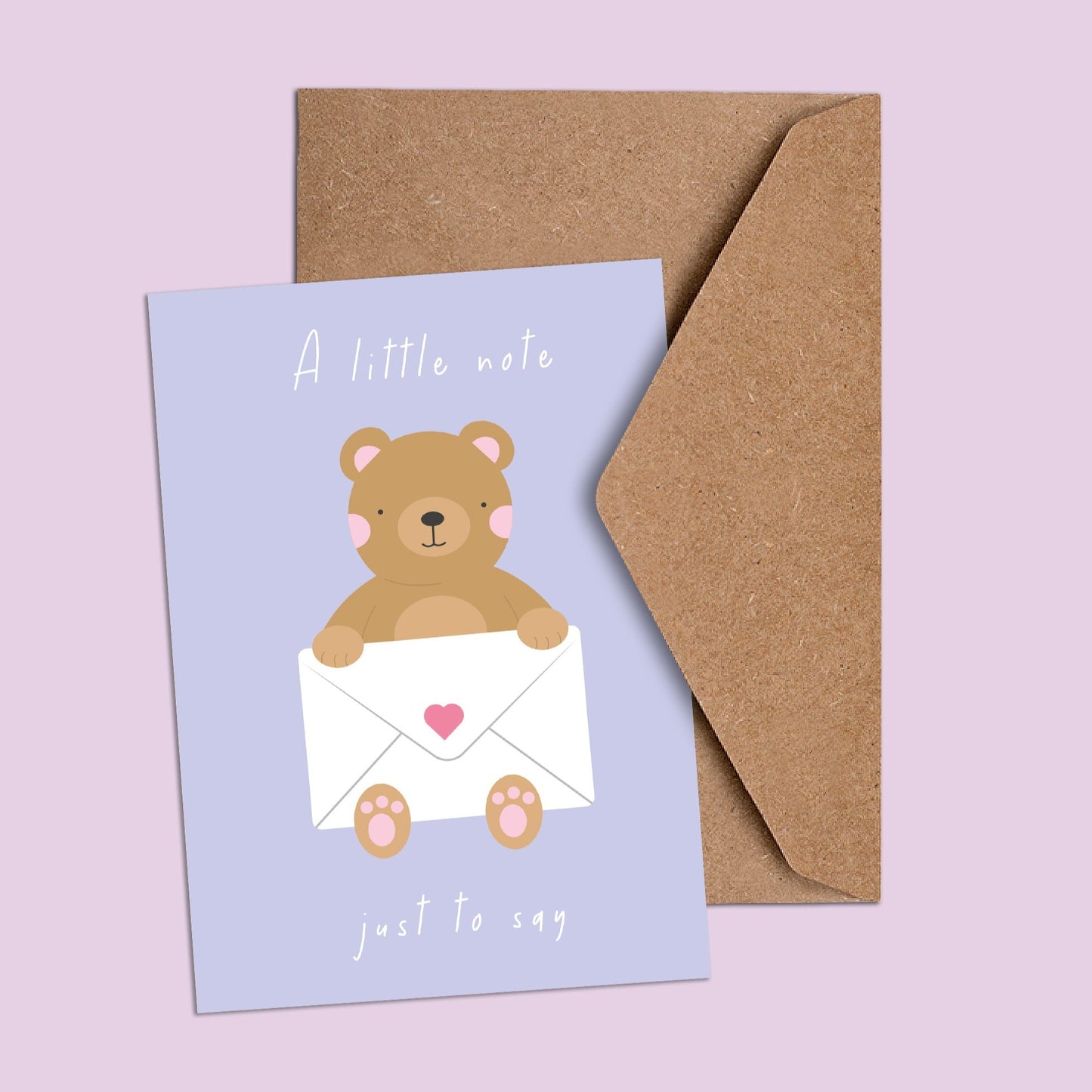 Just to say | Cute Bear Card