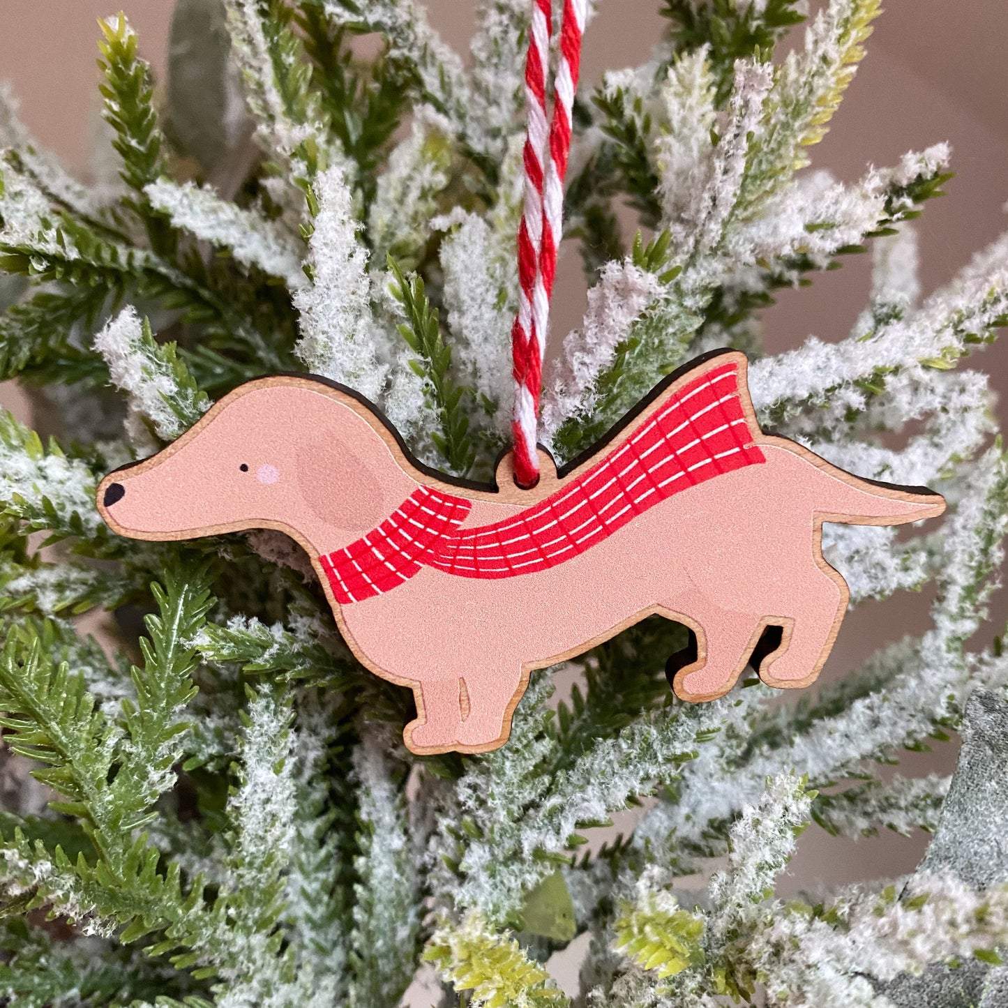 Sausage dog/Dachshund Christmas Tree Decoration
