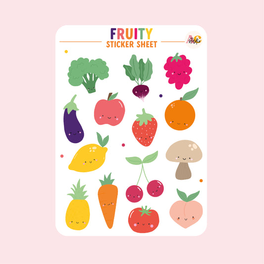 Fruity Sticker Sheet
