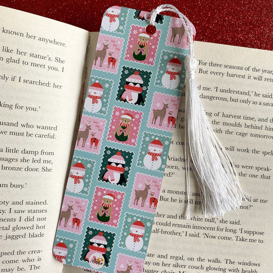 Festive Winter bookmark