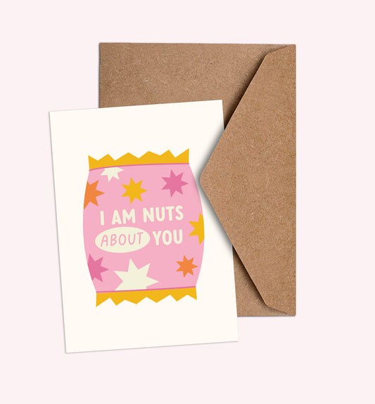 I am Nuts about you Card